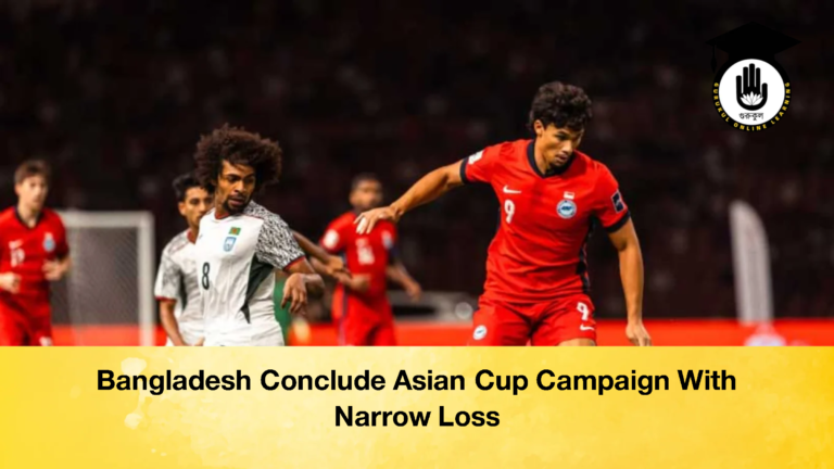 Bangladesh Conclude Asian Cup Campaign With Narrow Loss Bangladesh Conclude Asian Cup Campaign With Narrow Loss