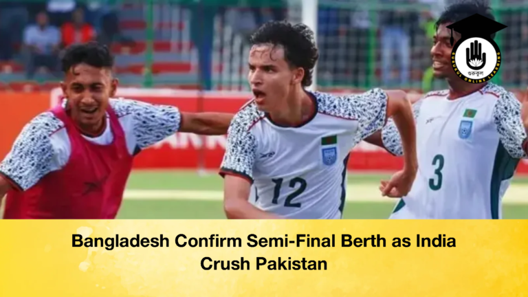 Bangladesh Confirm Semi Final Berth as India Crush Pakistan Bangladesh Confirm Semi-Final Berth as India Crush Pakistan