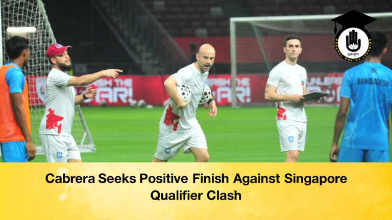 Cabrera Seeks Positive Finish Against Singapore Qualifier Clash Cabrera Seeks Positive Finish Against Singapore Qualifier Clash