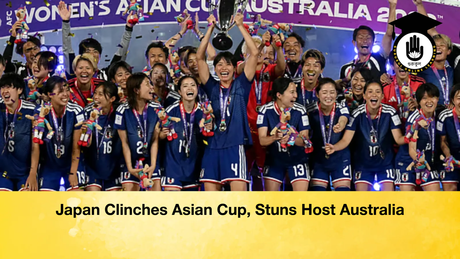 Japan Clinches Asian Cup Stuns Host Australia Japan Clinches Asian Cup, Stuns Host Australia