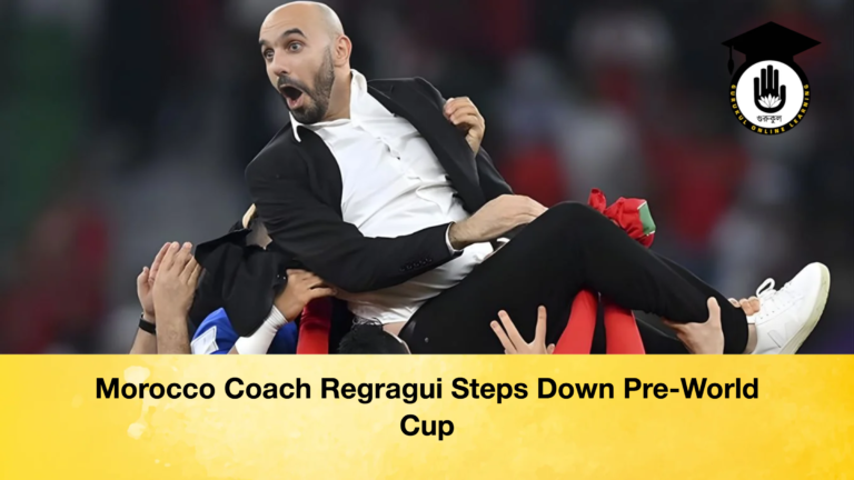 Morocco Coach Regragui Steps Down Pre World Cup Morocco Coach Regragui Steps Down Pre-World Cup
