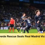 Valverde Rescue Seals Real Madrid Victory