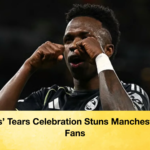 Vinicius Tears Celebration Stuns Manchester City Fans 2 Vinícius’ Tears Celebration Stuns Manchester City Fans