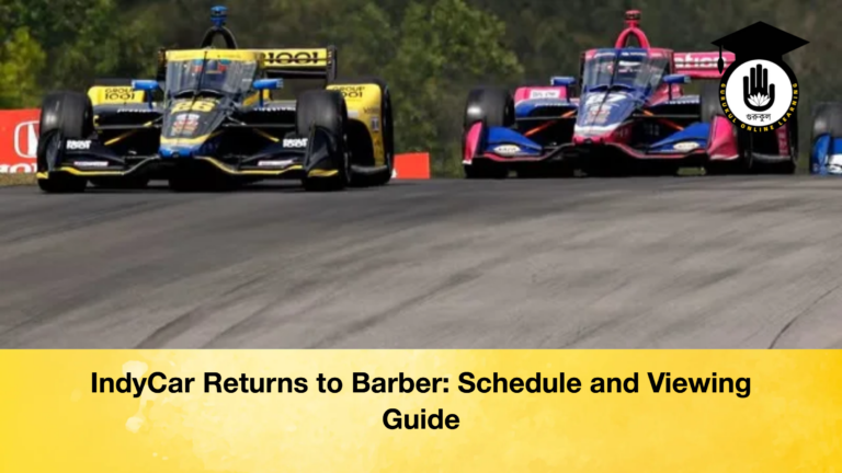 news thumbnail 1774712471642 IndyCar Returns to Barber: Schedule and Viewing Guide