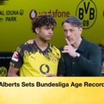 Alberts Sets Bundesliga Age Record Alberts Sets Bundesliga Age Record