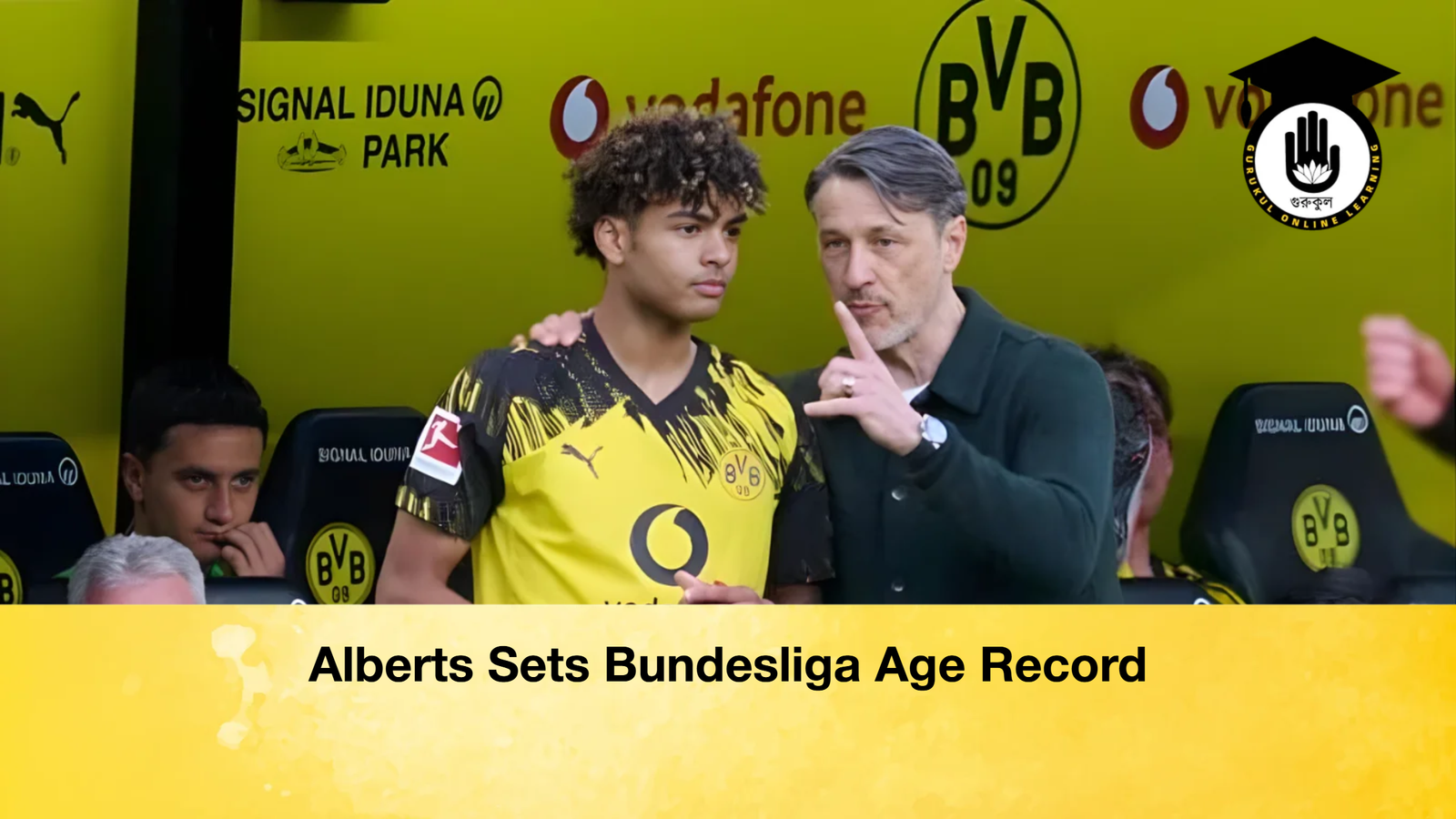 Alberts Sets Bundesliga Age Record Alberts Sets Bundesliga Age Record