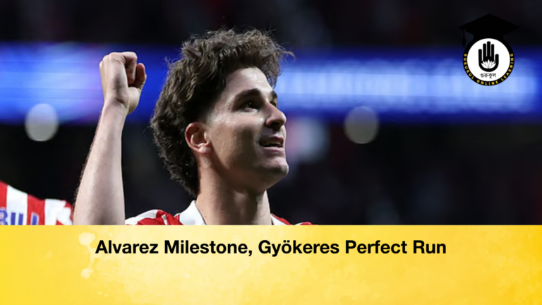 Alvarez Milestone Gyokeres Perfect Run Alvarez Milestone, Gyökeres Perfect Run