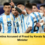 Argentina Accused of Fraud by Kerala Sports Minister Argentina Accused of Fraud by Kerala Sports Minister