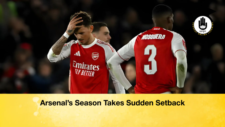 Arsenals Season Takes Sudden Setback Arsenal’s Season Takes Sudden Setback