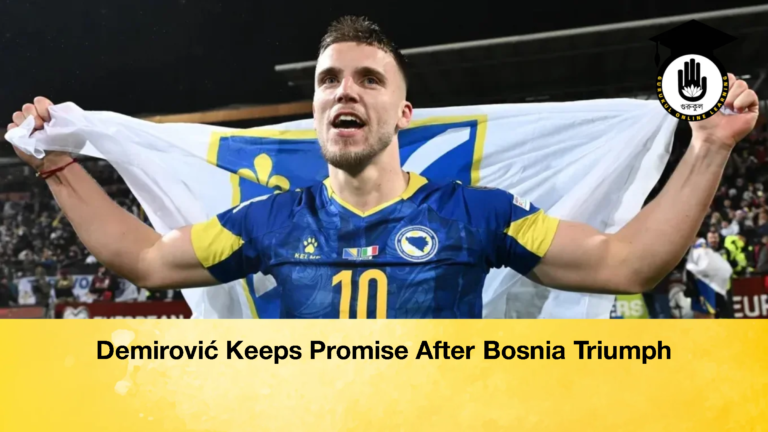 Demirovic Keeps Promise After Bosnia Triumph Demirović Keeps Promise After Bosnia Triumph