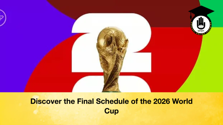 Discover the Final Schedule of the 2026 World Cup Discover the Final Schedule of the 2026 World Cup