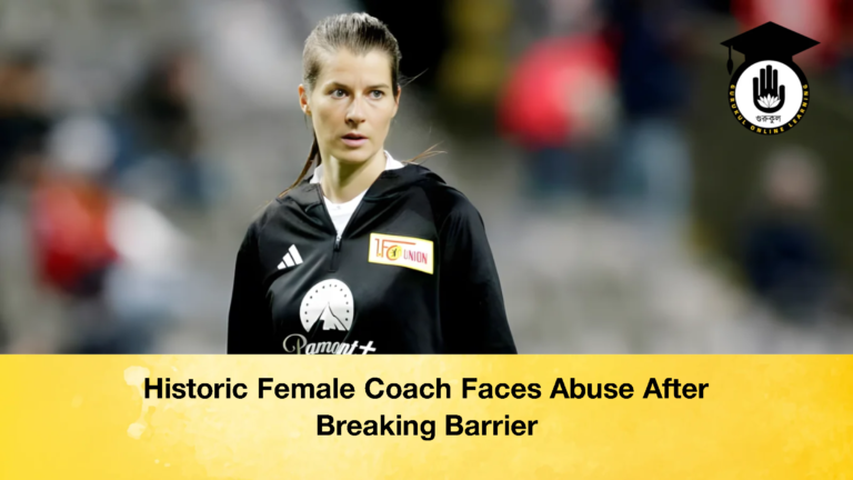 Historic Female Coach Faces Abuse After Breaking Barrier Historic Female Coach Faces Abuse After Breaking Barrier