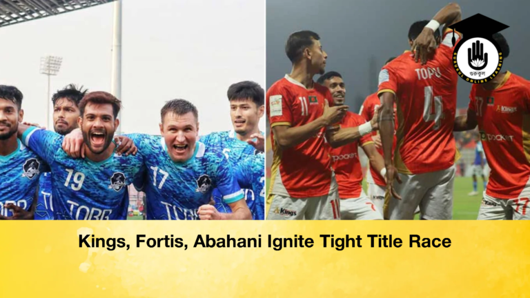 Kings Fortis Abahani Ignite Tight Title Race Kings, Fortis, Abahani Ignite Tight Title Race