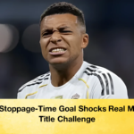 Late Stoppage Time Goal Shocks Real Madrid Title Challenge Late Stoppage-Time Goal Shocks Real Madrid Title Challenge