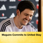 Maguire Commits to United Stay Maguire Commits to United Stay