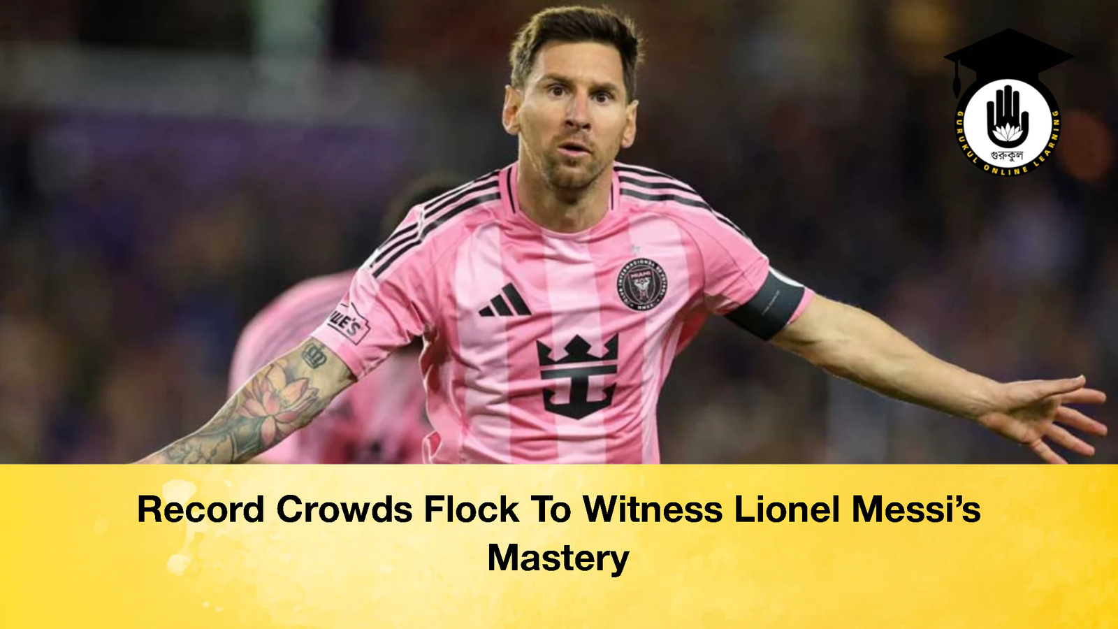 Record Crowds Flock To Witness Lionel Messis Mastery 3 Record Crowds Flock To Witness Lionel Messi's Mastery
