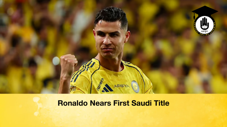 Ronaldo Nears First Saudi Title Ronaldo Nears First Saudi Title