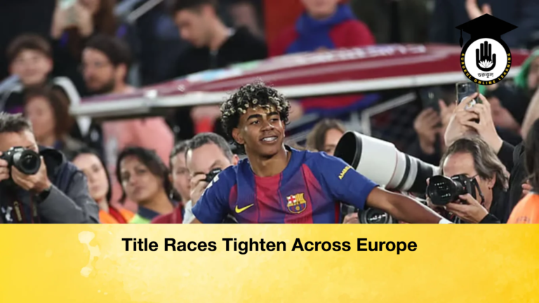 Title Races Tighten Across Europe Title Races Tighten Across Europe