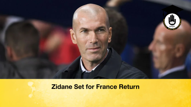 Zidane Set for France Return Zidane Set for France Return