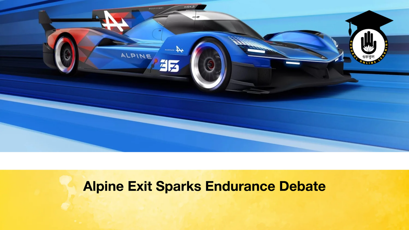 news thumbnail 1775571034996 Alpine Exit Sparks Endurance Debate