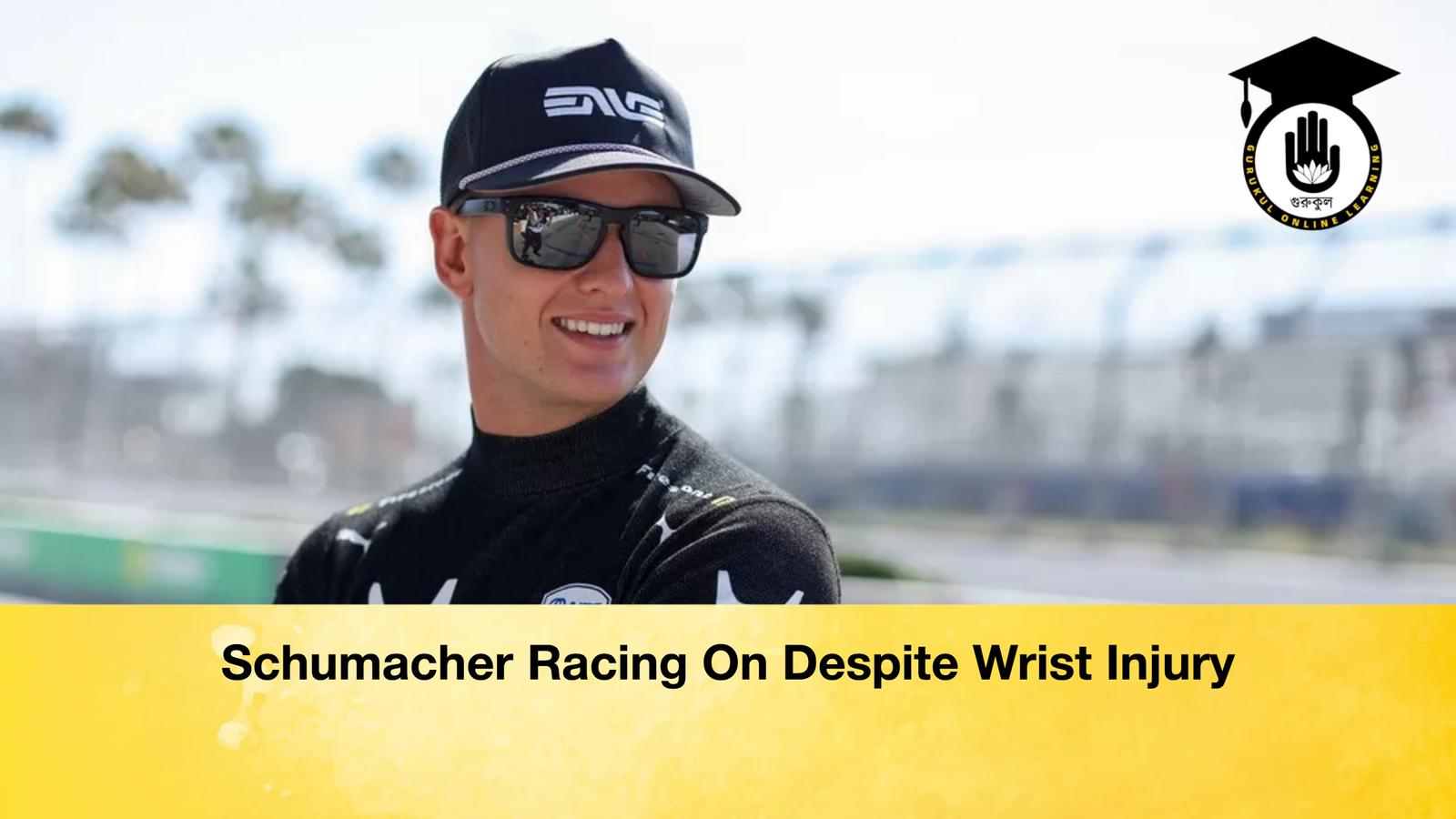 news thumbnail 1777560498530 Schumacher Racing On Despite Wrist Injury
