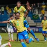 ব্রাজিলের কাছে ৩ ০ গোলে আর্জেন্টিনার হার ম্যাচ শেষে দুই দলের হাতাহাতি Clinical Brazil Beat Argentina 3–0 in Heated Encounter