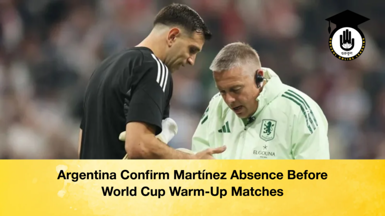 Argentina Confirm Martinez Absence Before World Cup Warm Up Matches Argentina Confirm Martínez Absence Before World Cup Warm-Up Matches