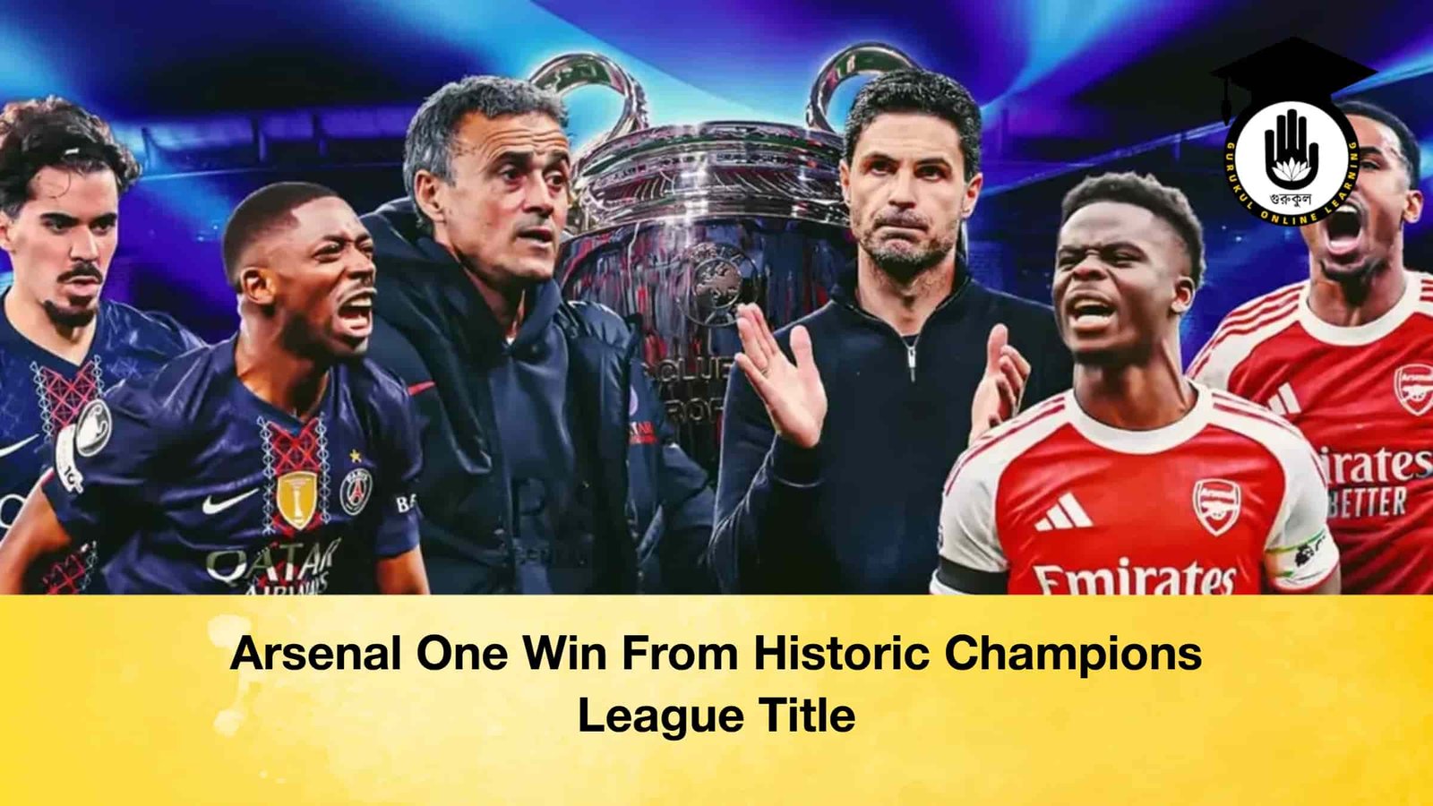 Arsenal One Win From Historic Champions League Title