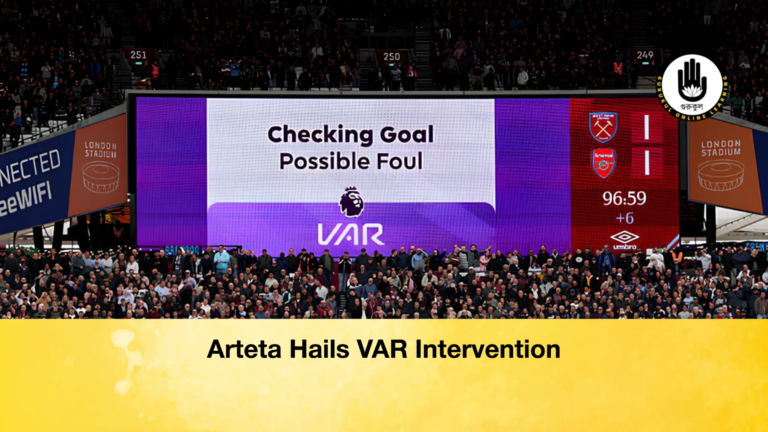 Arteta Hails VAR Intervention Arteta Hails VAR Intervention