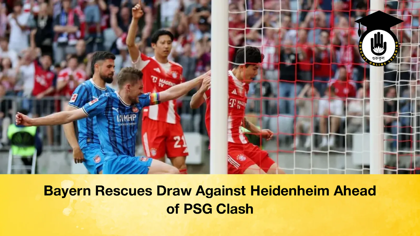 Bayern Rescues Draw Against Heidenheim Ahead of PSG Clash 2 Bayern Rescues Draw Against Heidenheim Ahead of PSG Clash