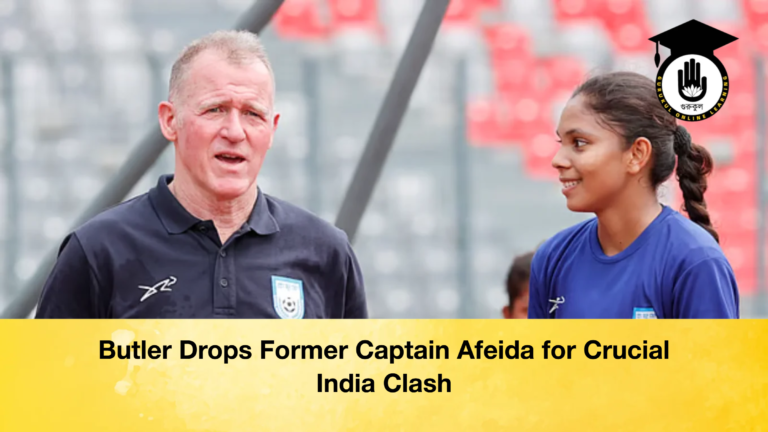 Butler Drops Former Captain Afeida for Crucial India Clash Butler Drops Former Captain Afeida for Crucial India Clash