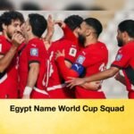 Egypt Name World Cup Squad 1 Egypt Name World Cup Squad