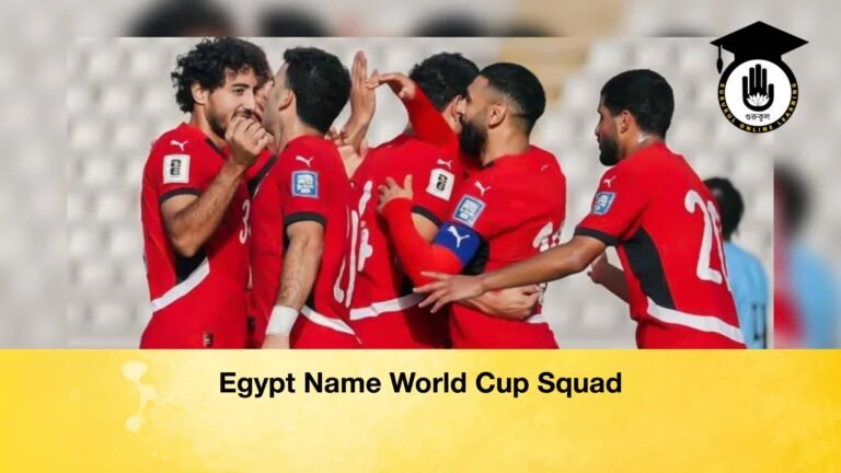 Egypt Name World Cup Squad 1 Egypt Name World Cup Squad