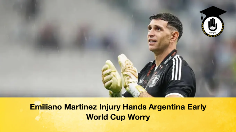 Emiliano Martinez Injury Hands Argentina Early World Cup Worry 2 Emiliano Martinez Injury Hands Argentina Early World Cup Worry