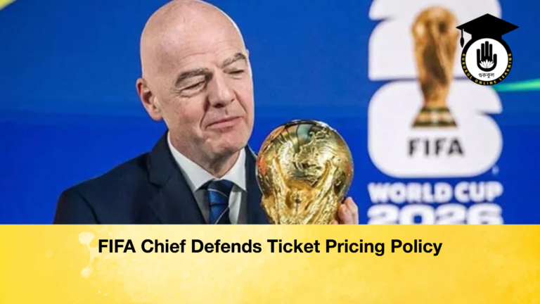 FIFA Chief Defends Ticket Pricing Policy FIFA Chief Defends Ticket Pricing Policy