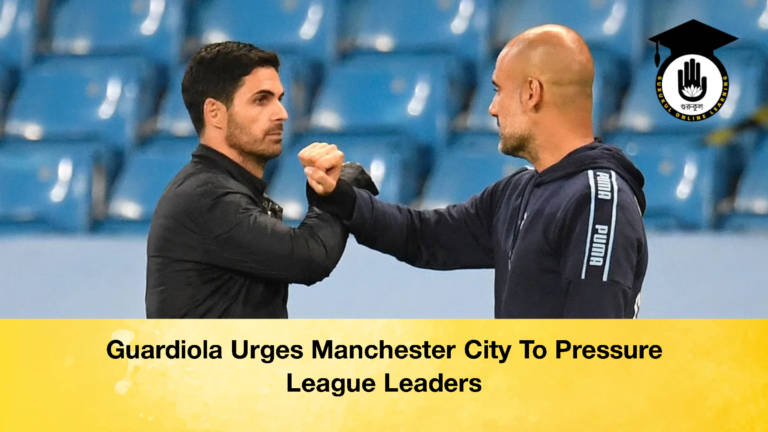 Guardiola Urges Manchester City To Pressure League Leaders Guardiola Urges Manchester City To Pressure League Leaders