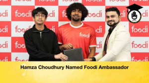 Hamza Choudhury Named Foodi Ambassador Hamza Choudhury Named Foodi Ambassador