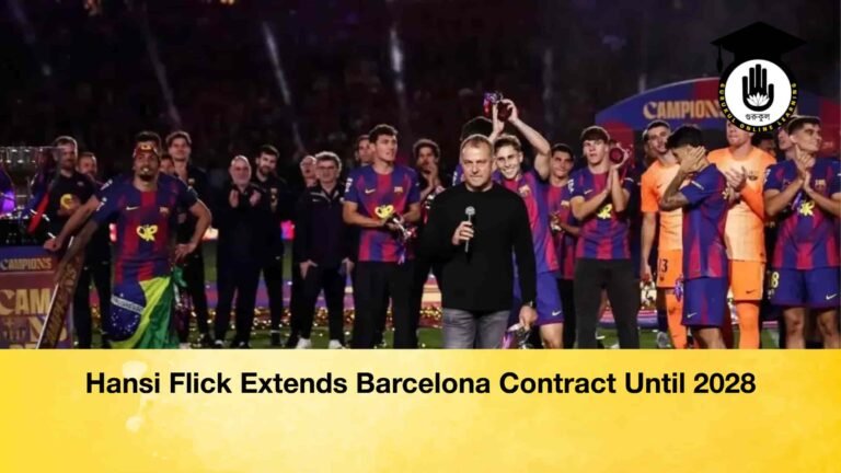 Hansi Flick Extends Barcelona Contract Until 2028