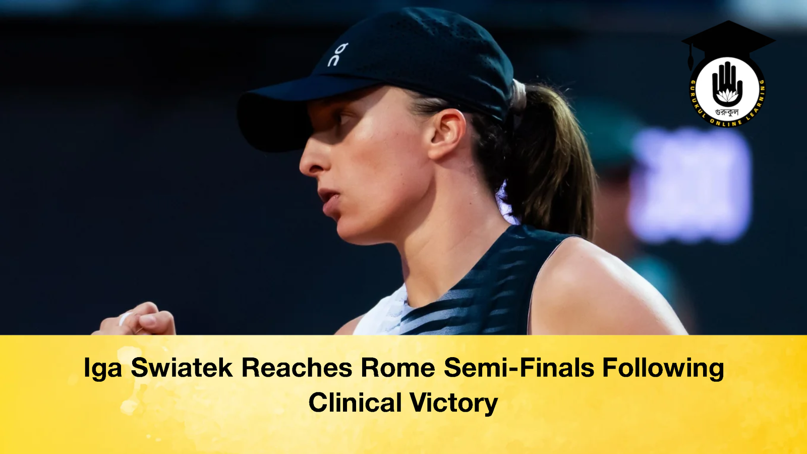 Iga Swiatek Reaches Rome Semi Finals Following Clinical Victory 1 Iga Swiatek Reaches Rome Semi-Finals Following Clinical Victory