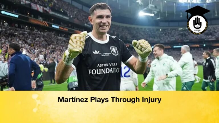 Martinez Plays Through Injury Martínez Plays Through Injury