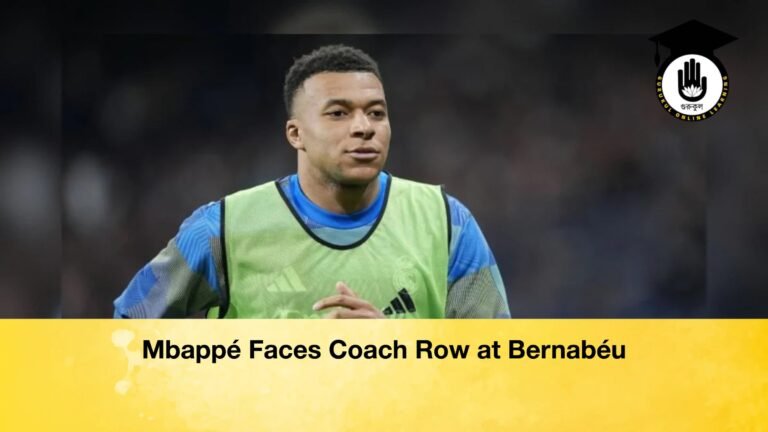Mbappe Faces Coach Row at Bernabeu 1 Mbappé Faces Coach Row at Bernabéu