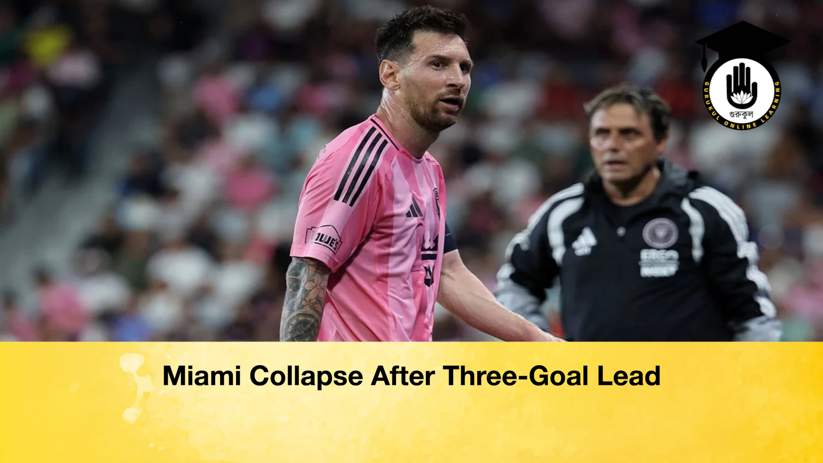 Miami Collapse After Three Goal Lead Miami Collapse After Three-Goal Lead