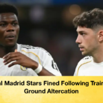 Real Madrid Stars Fined Following Training Ground Altercation 2 Real Madrid Stars Fined Following Training Ground Altercation