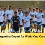 Ronaldo Set for Sixth World Cup 3 Argentina Depart for World Cup Camp