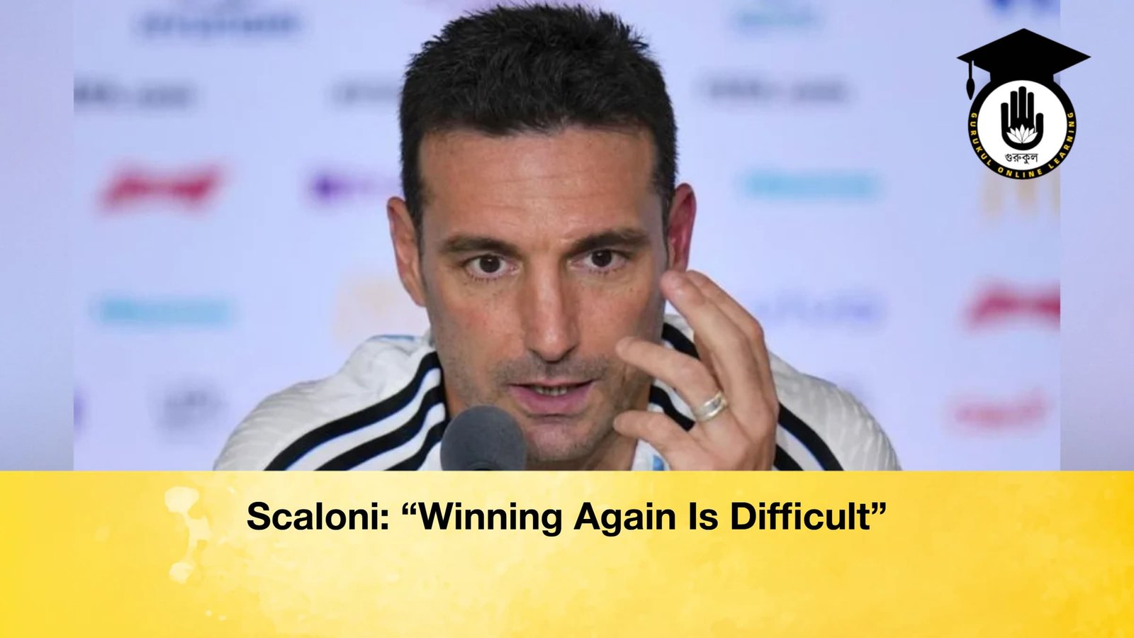 Scaloni: “Winning Again Is Difficult” 1 Scaloni: “Winning Again Is Difficult” Scaloni Winning Again Is Difficult 1 Scaloni: “Winning Again Is Difficult”