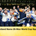 Scotland Name 26 Man World Cup Squad Scotland Name 26-Man World Cup Squad