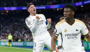 Tchouameni and Valverde Clash During Real Madrid Training Tchouaméni and Valverde Clash During Real Madrid Training
