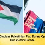 Yamal Displays Palestinian Flag During Open-Top Bus Victory Parade