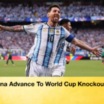 Argentina Advance To World Cup Knockout Stage 3 Argentina Advance To World Cup Knockout Stage