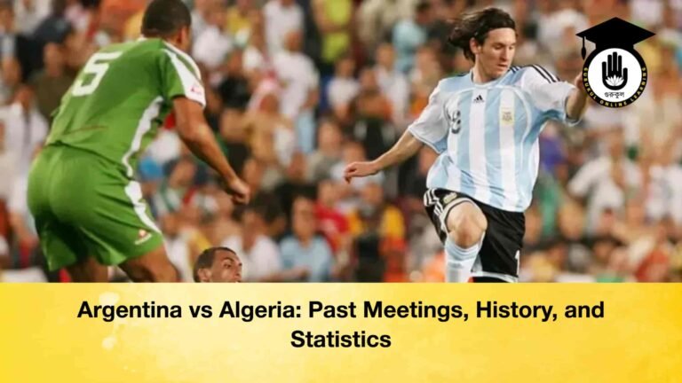 Argentina vs Algeria Past Meetings, History, and Statistics